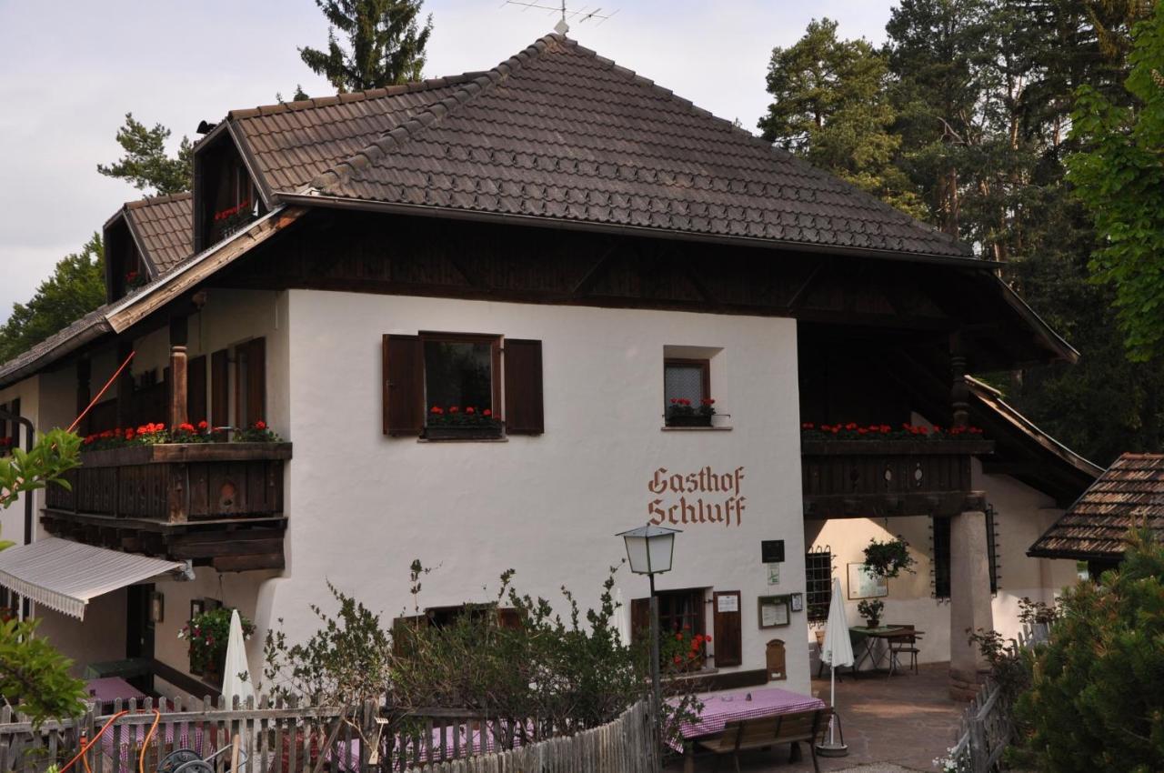 Gasthof Schluff Oberbozen Buitenkant foto