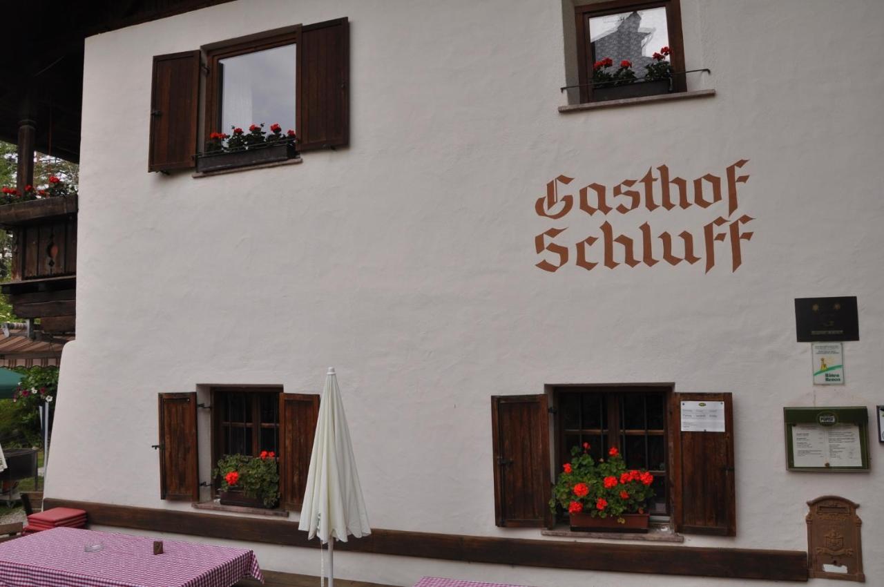 Gasthof Schluff Oberbozen Buitenkant foto