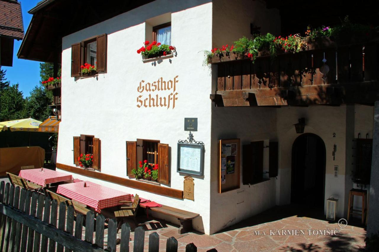 Gasthof Schluff Oberbozen Buitenkant foto